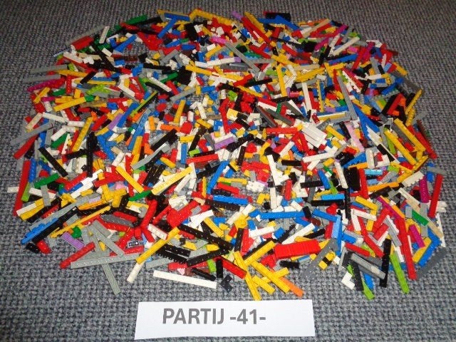 Partij 41=2000x Lego plaatjes 1 breed