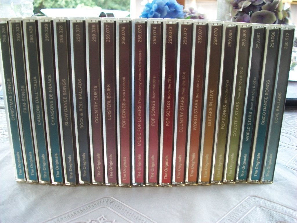 20 CD's /  The originals / 1988, Ophalen of Verzenden, Zo goed als nieuw, Pop