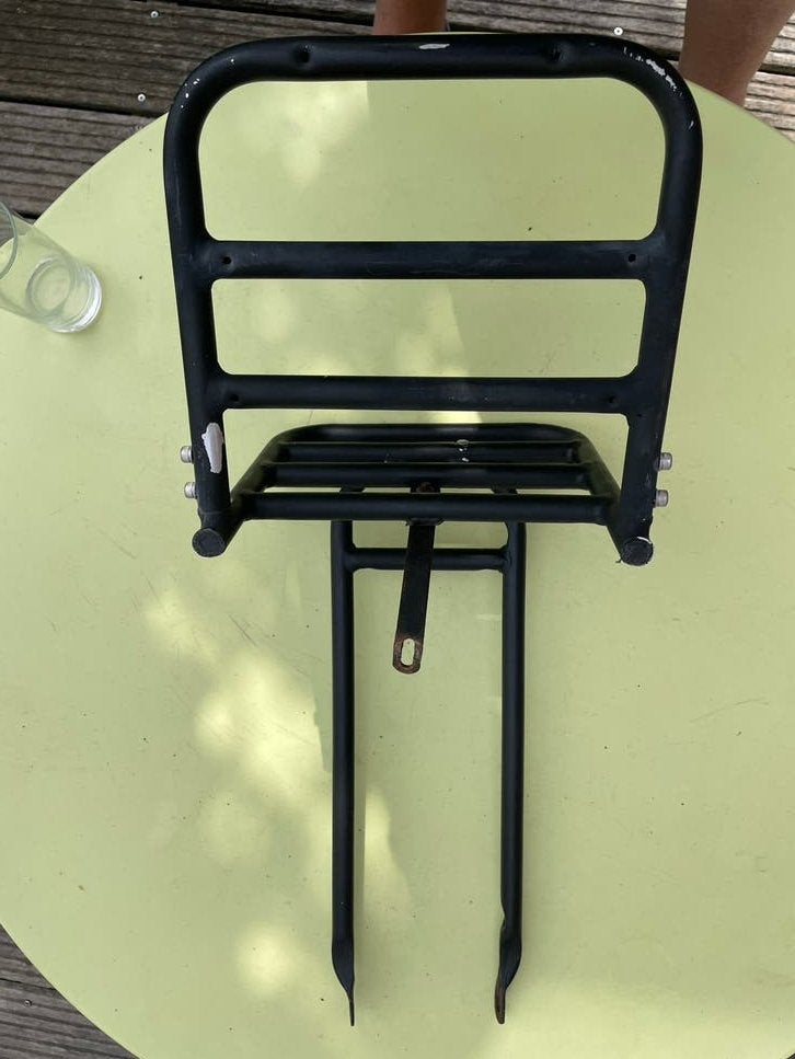 Fiets voordrager - Zwart, Ophalen of Verzenden, Gebruikt