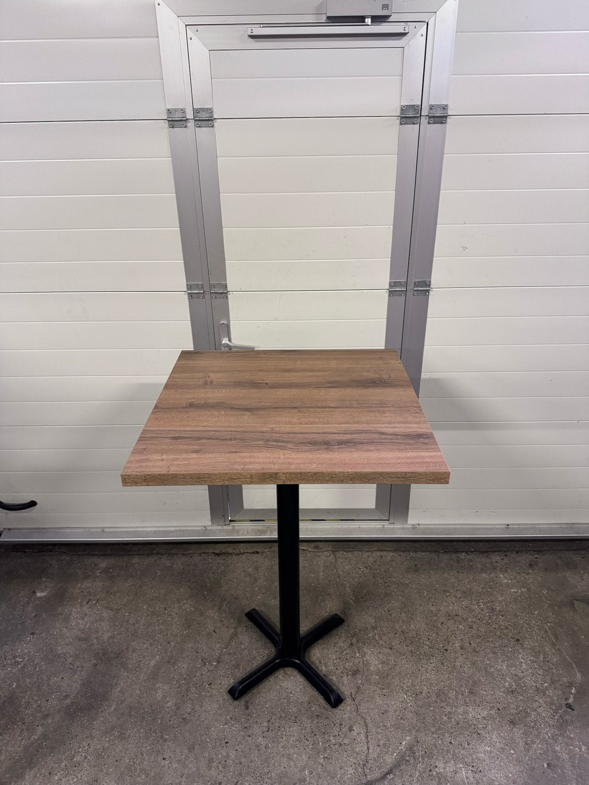 3 stuks horeca bistro sta tafels 80x80 cm - 110 hoogte, Ophalen, Zo goed als nieuw