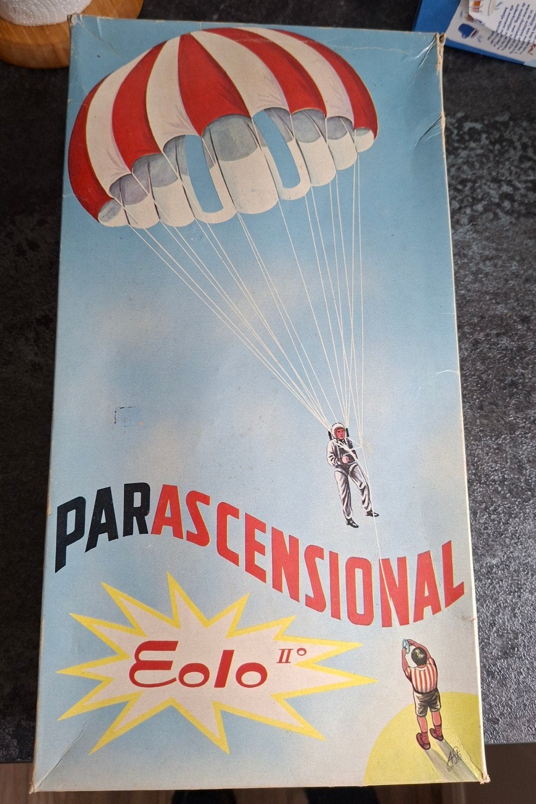 Eolo parachute/ parascensional, Antiek en Kunst, Ophalen of Verzenden