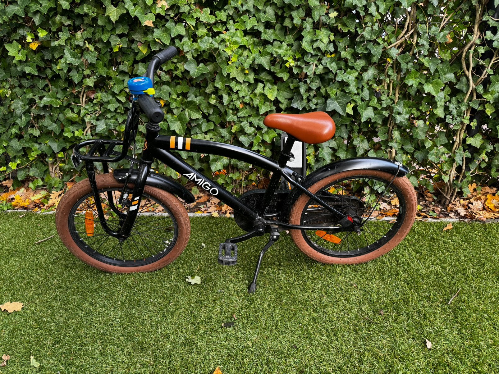 18” jongensfiets Amigo, Fietsen en Brommers, Ophalen, Zo goed als nieuw, Staal, 16 tot 20 inch