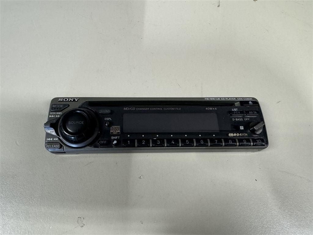 frontje voor Sony CDX-C580R, Ophalen of Verzenden, Zo goed als nieuw
