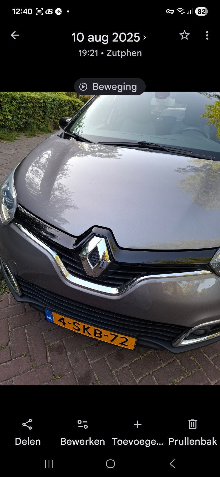 Renault Captur 0.9 TCE 90 2013 Grijs, Auto's, Renault, Voorwielaandrijving, 898 cc, 49 €/maand, Origineel Nederlands