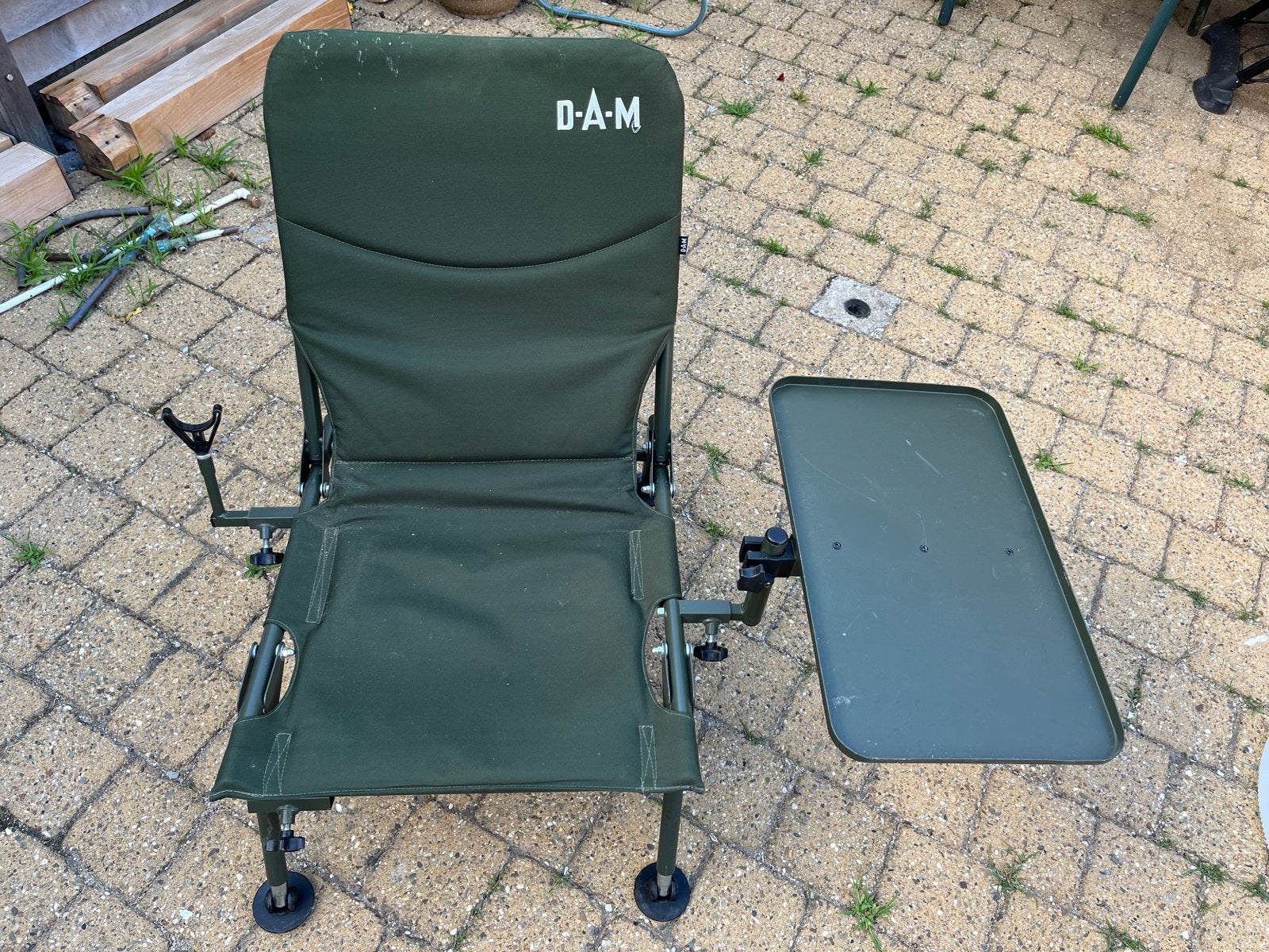 DAM visstoel met zijtafel en hengelsteun, Ophalen, Gebruikt, Overige typen