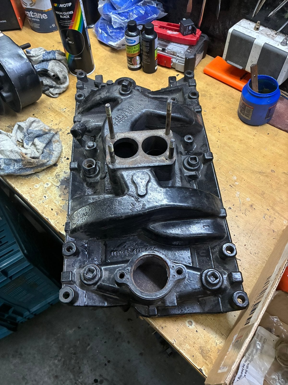 Mercruiser 8 bout intake, Ophalen, Gebruikt, Motor en Techniek