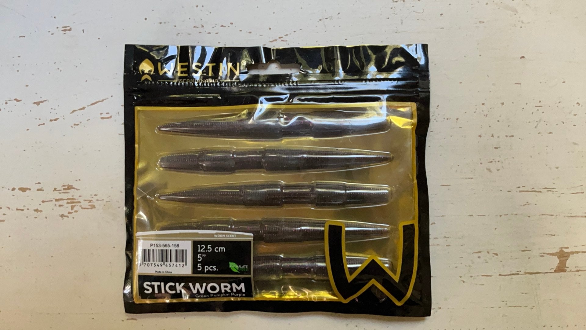 Westin Stick Worm - 12.5 cm, 5 stuks ABSOLUUT TOPMERK, Ophalen of Verzenden, Nieuw