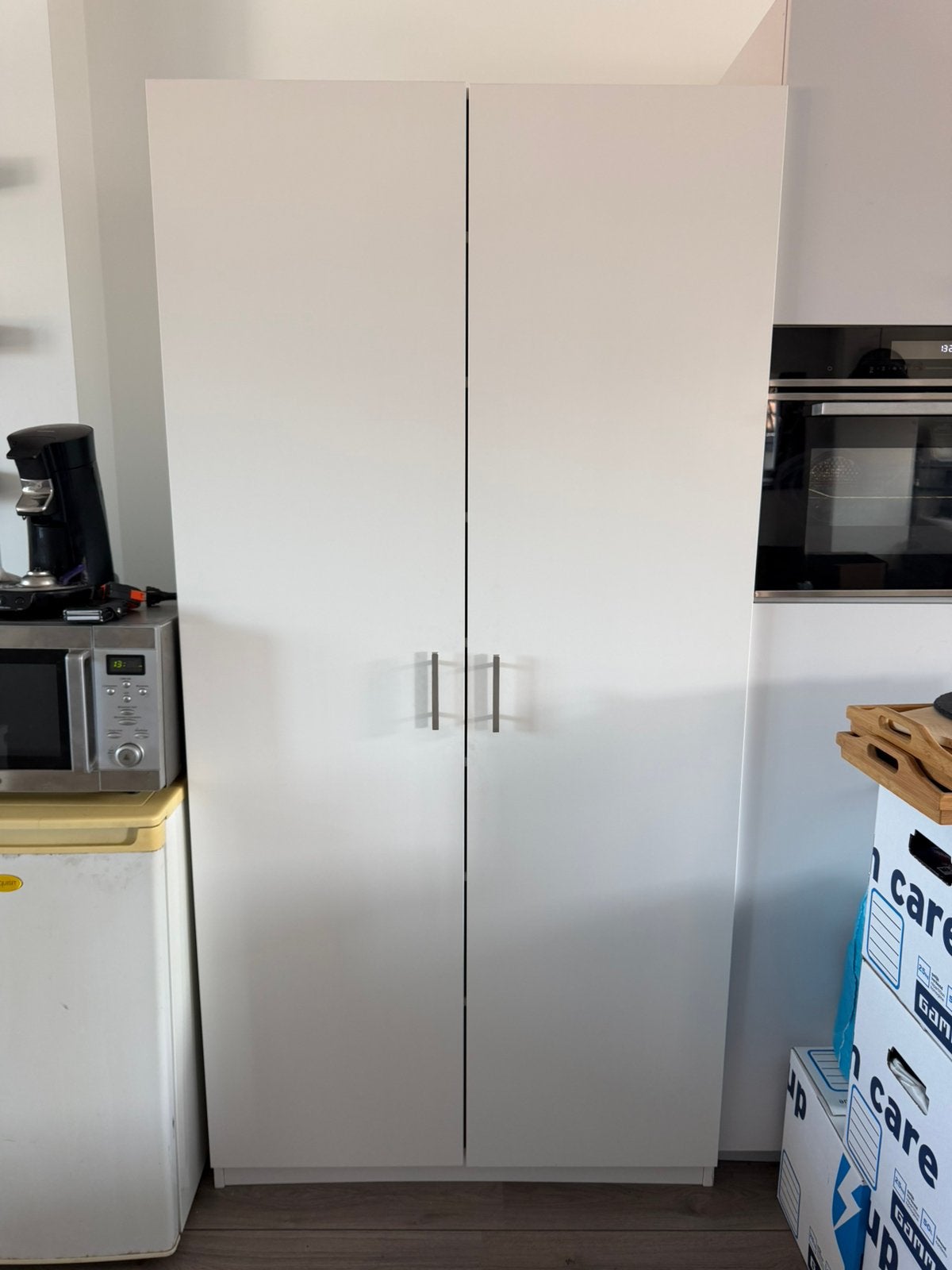 Ikea Pax Wit met Deuren & veel planken, Ophalen, 200 cm of meer, 50 tot 100 cm, Zo goed als nieuw