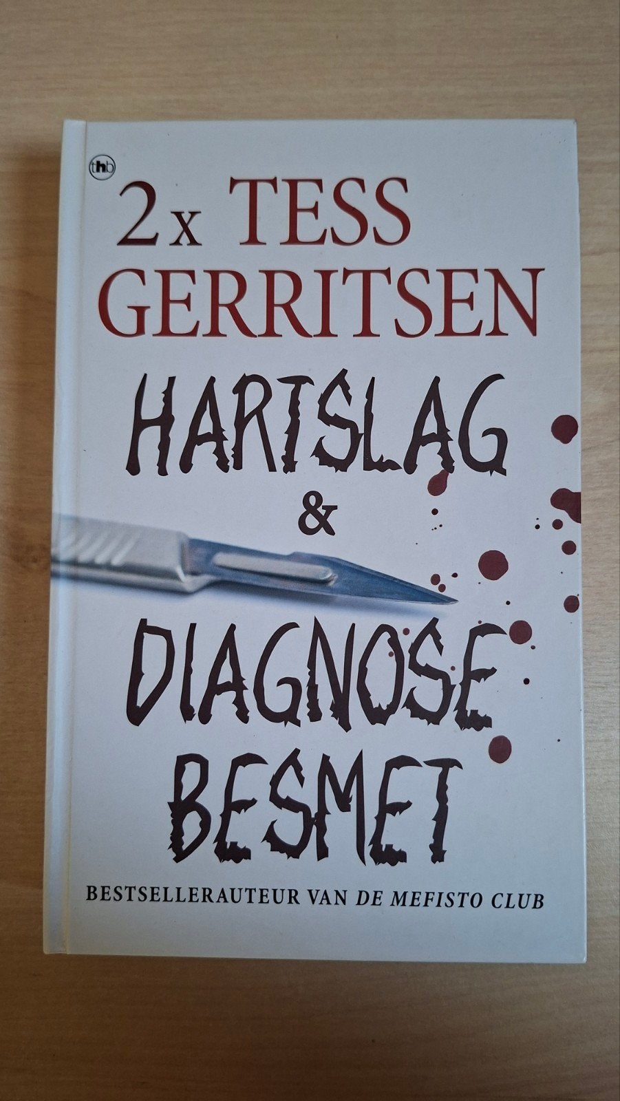 Tess Gerritsen - Hartslag & Diagnose Besmet (2 boeken), Boeken, Ophalen of Verzenden, Gelezen, Tess Gerritsen