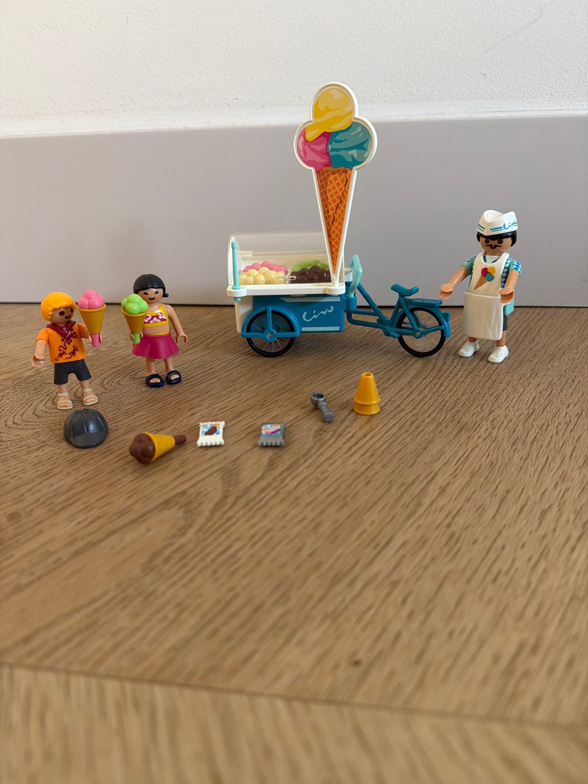 Playmobil IJskar compleet met figuren en accessoires, Gebruikt, Complete set, Voertuig, Ophalen of Verzenden
