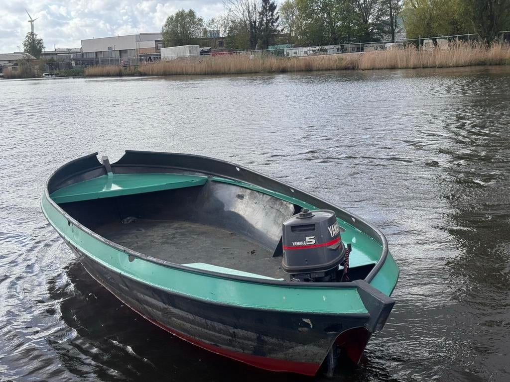 Tjottertje Sloep 450 x 160 eventueel voor onderdelen te koop, Watersport en Boten, Ophalen, Gebruikt