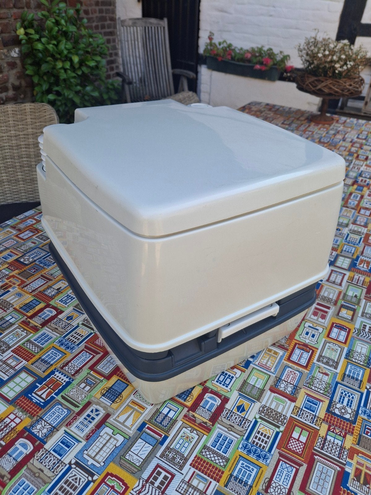 porta potti, draagbaar chemisch toilet, Caravans en Kamperen, Ophalen