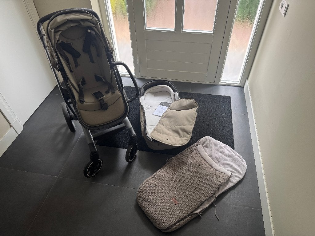 Joolz Day5 Complete Set Sage Green, Kinderen en Baby's, Kinderwagens en Combinaties, Ophalen, Gebruikt, Kinderwagen, Overige merken