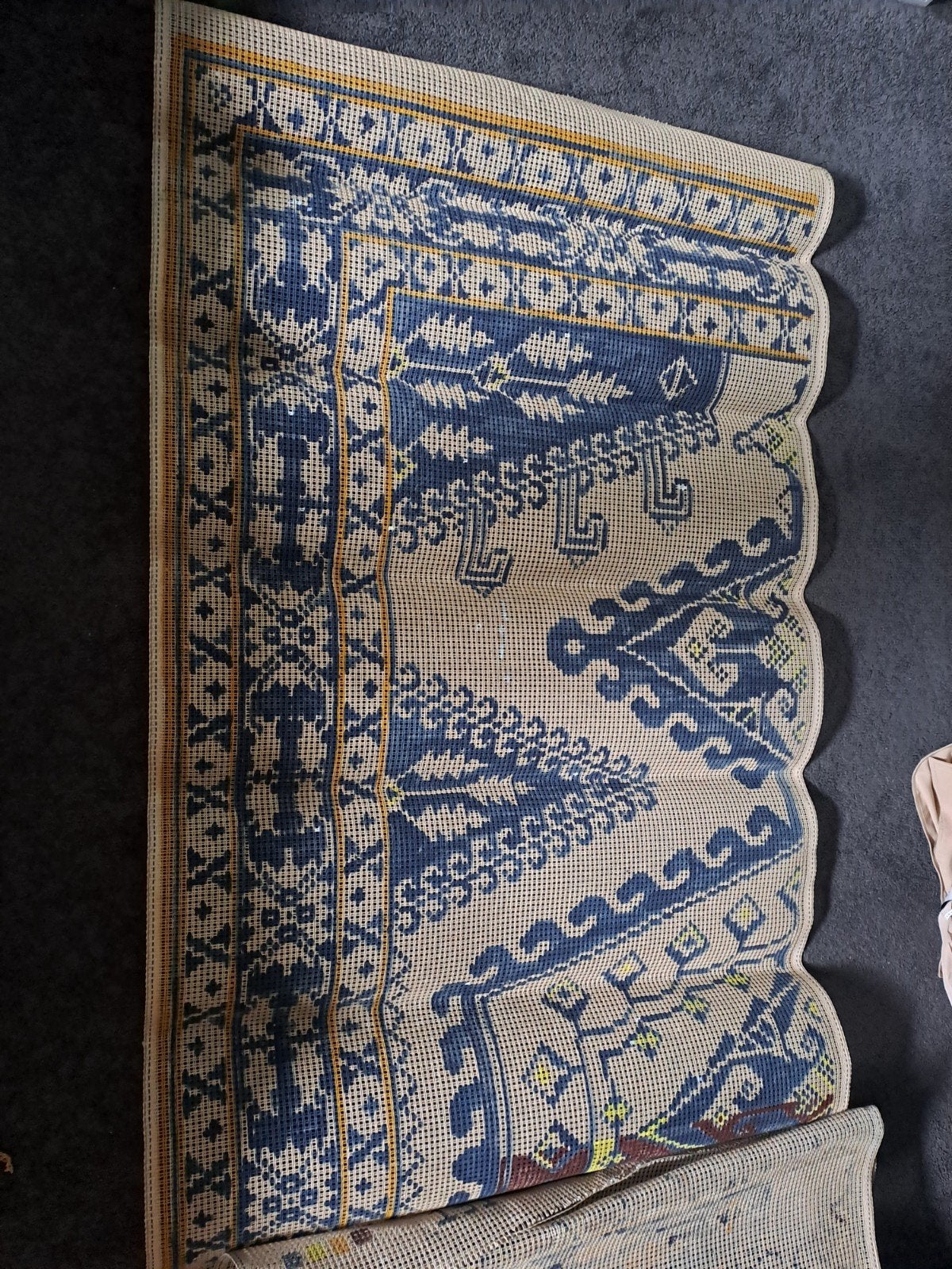 Voorbedrukt Smyrna Latch Hooking Stramien 100x300 cm, Ophalen of Verzenden, Nieuw, Knoop of Knopen