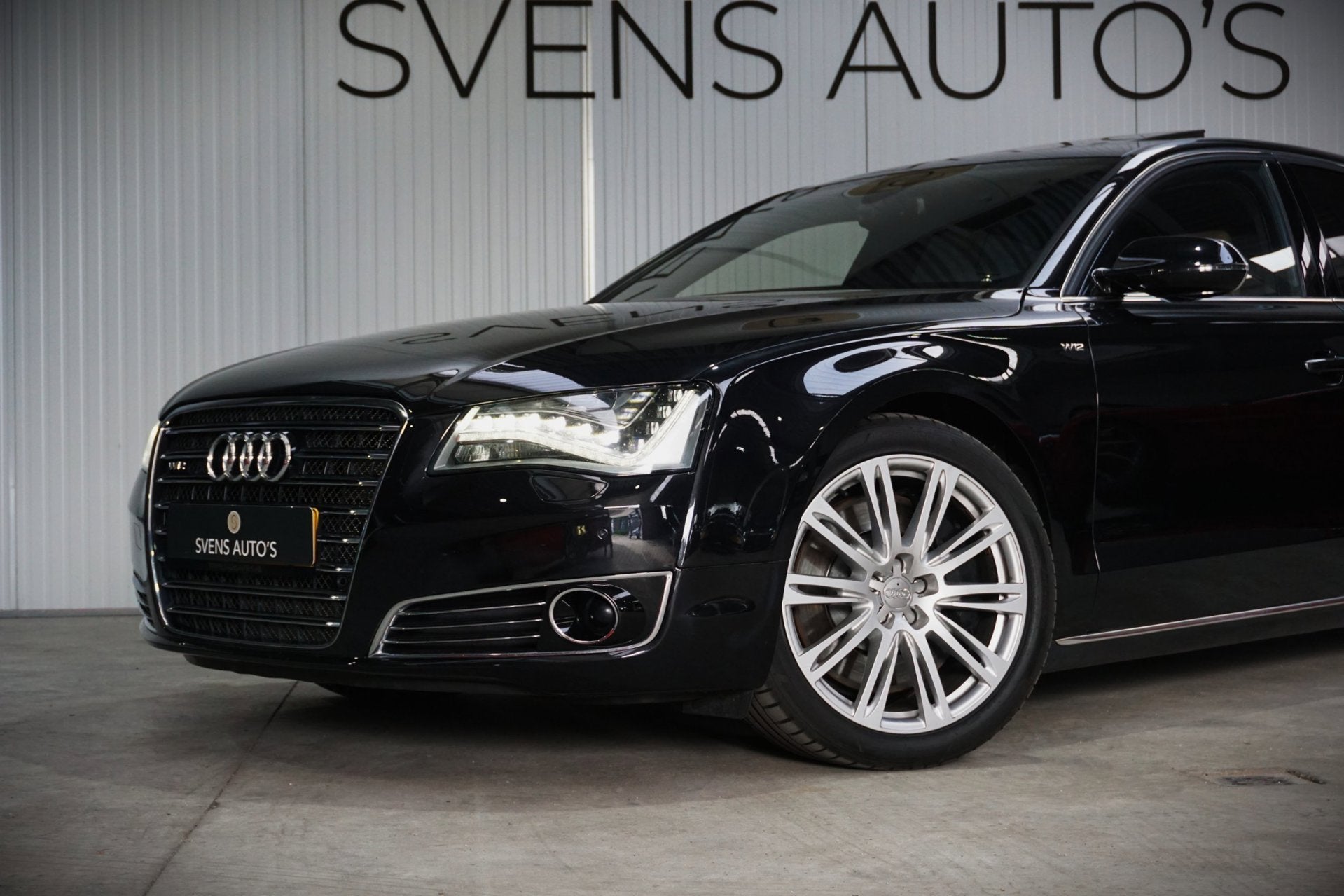 Audi A8 6.3 W12 Quattro Lang Uniek!|Televisie|Koelkast|Compl, Automaat, 6299 cc, Gebruikt, Beige