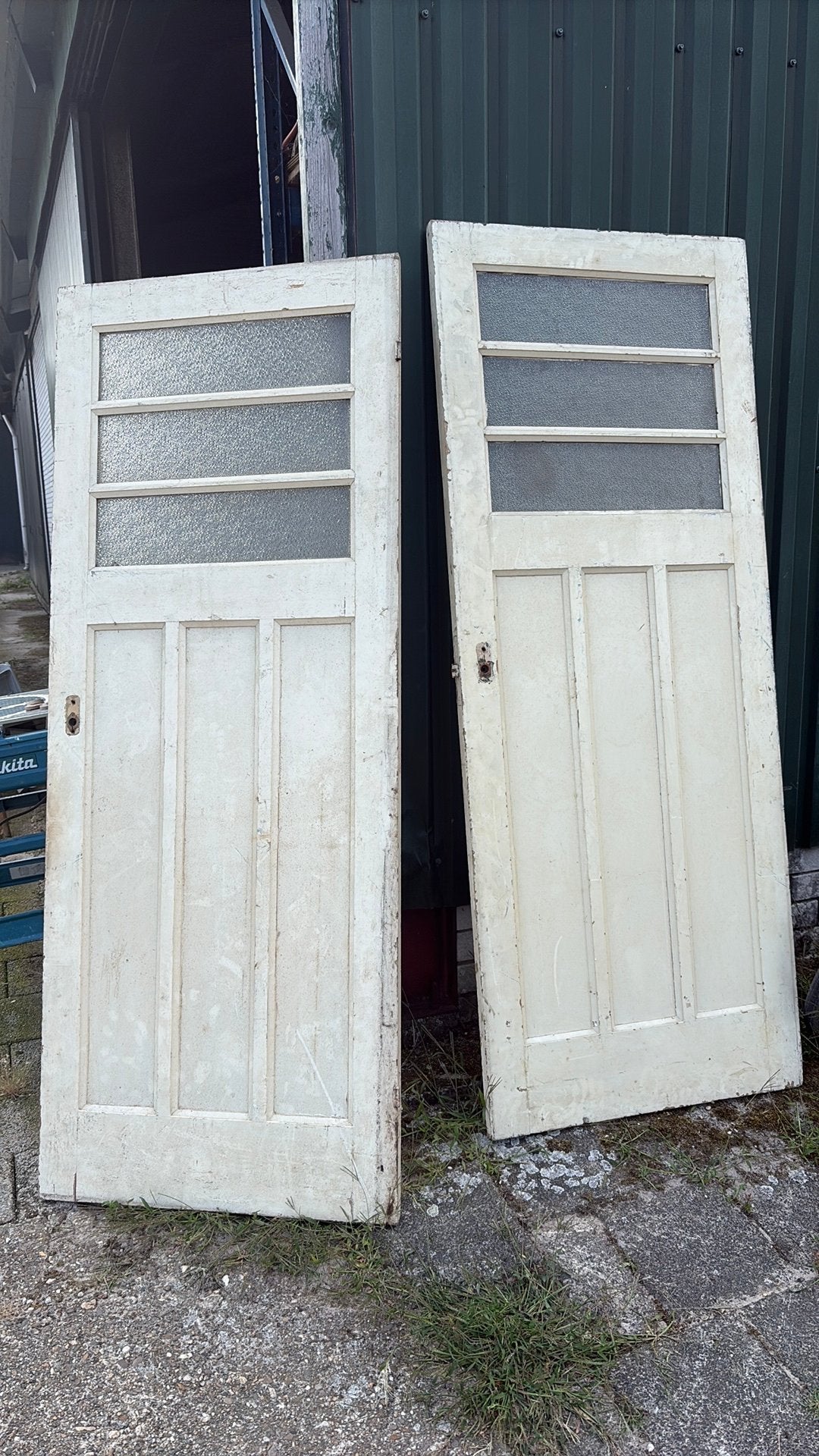 Vintage binnendeuren, Ophalen, Gebruikt, 80 tot 100 cm, Binnendeur