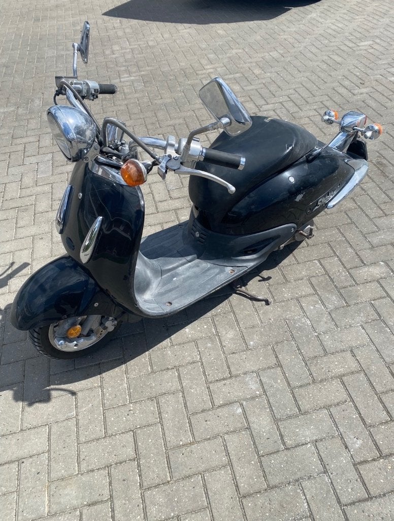 Mooie honda retro scoooter, Ophalen, Gebruikt, Overige modellen, Maximaal 45 km/u