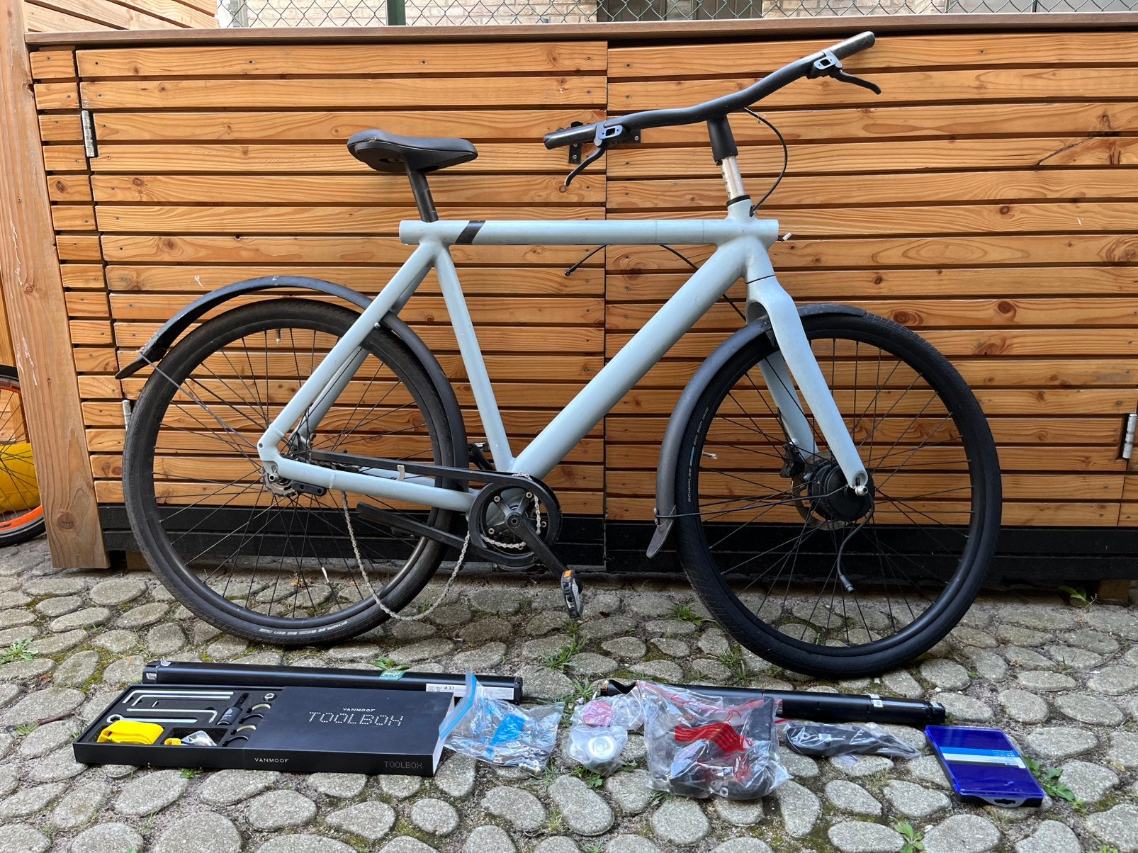 Van Moof S3 ter reparatie of voor onderdelen, Fietsen en Brommers, Elektrische fietsen, Ophalen, Gebruikt, 59 cm of meer, Vanmoof