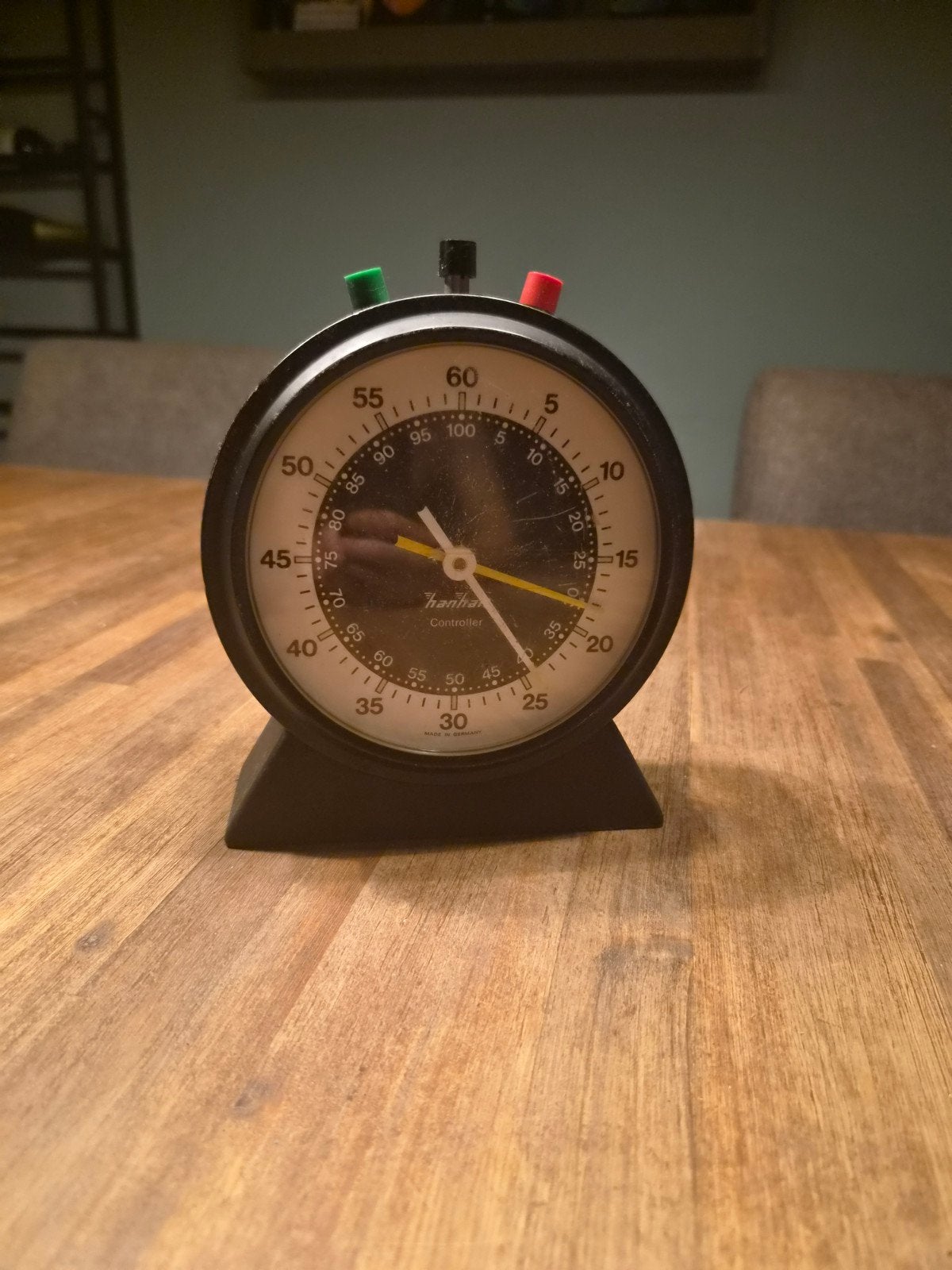 Vintage Hanhart Controller Tafelklok/Stopwatch, Ophalen
