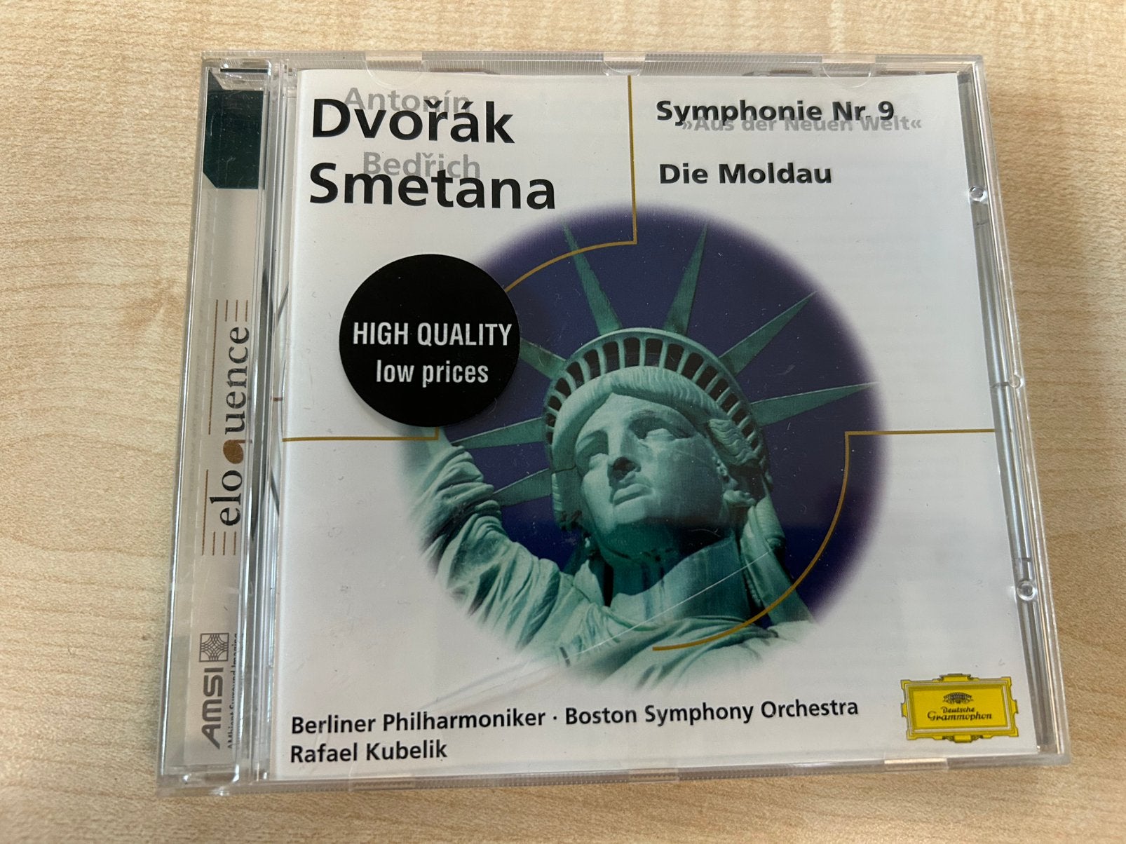 CD Dvorak & Smetana, Ophalen of Verzenden, Romantiek, Zo goed als nieuw, Orkest of Ballet