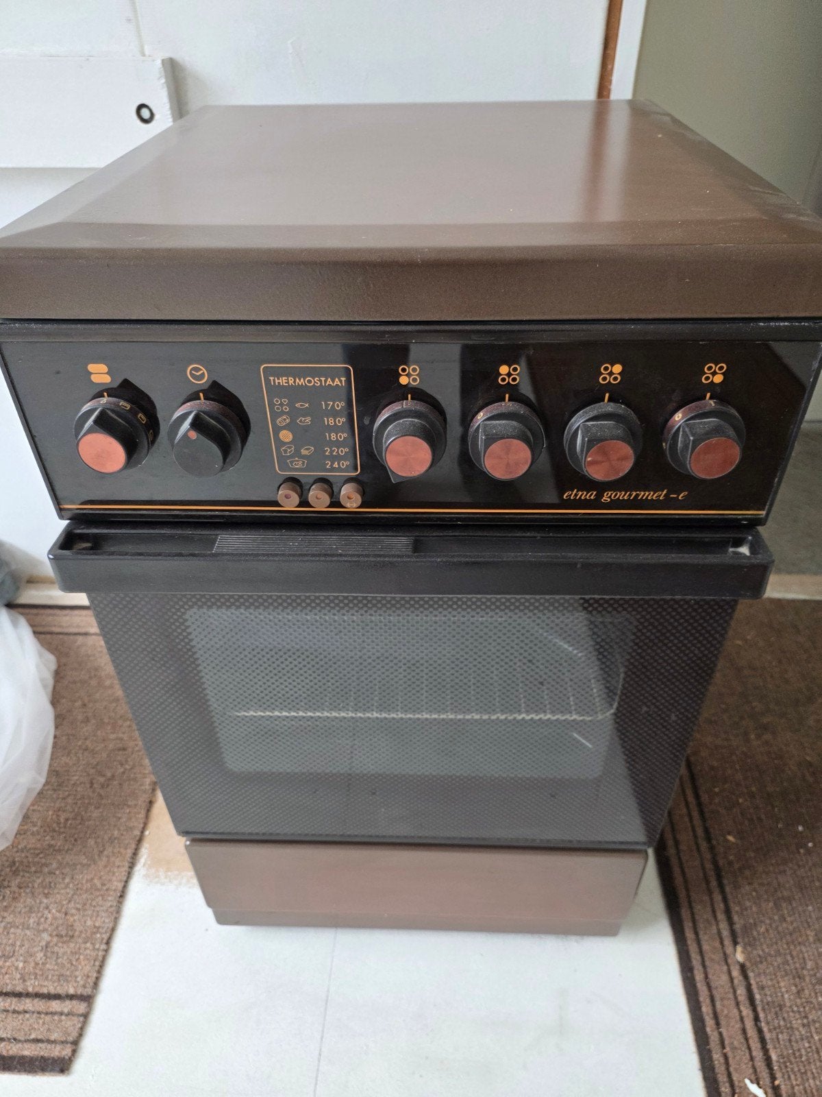 Etna Gourmet-E Vrijstaand Elektrisch Fornuis met Oven, Ophalen, Gebruikt, Grill, 4 kookzones