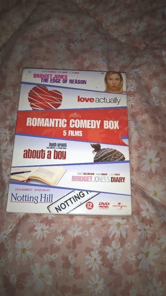 ROMANTISCH  BOX NOTTING HILL  BRIDGET JONES LOVE ACTUALLY, Alle leeftijden, Ophalen, Gebruikt, Romantische komedie