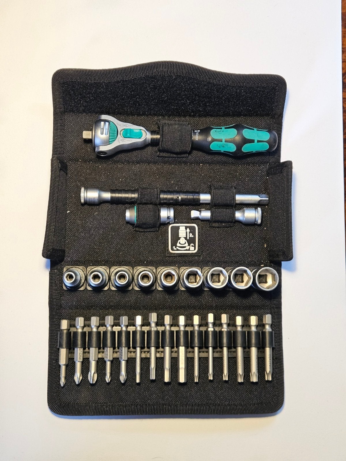 Wera Zyklop Speed-ratelset met uitgebreide bitset, Ophalen of Verzenden, Zo goed als nieuw, Gereedschapsset, Overige merken