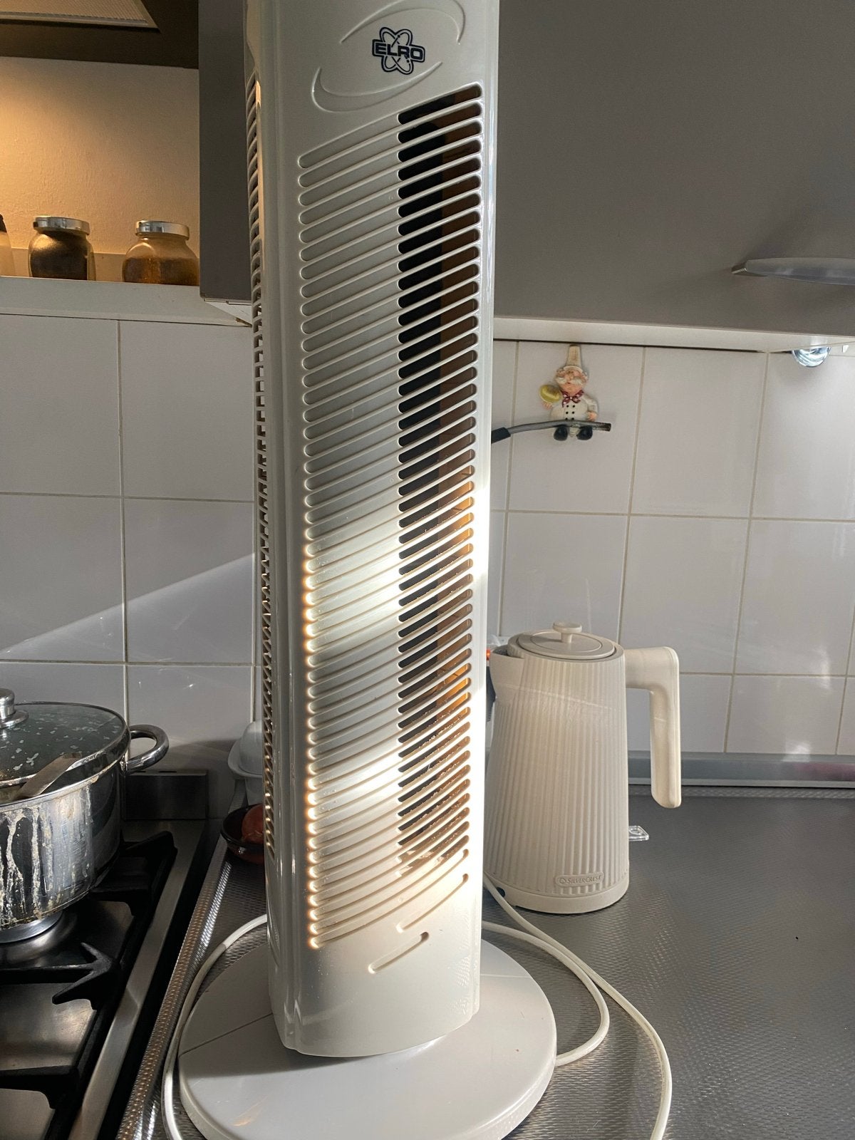 Elro Torenventilator - Compact en Efficiënt, Witgoed en Apparatuur, Ventilatoren, Ophalen of Verzenden, Gebruikt, Torenventilator