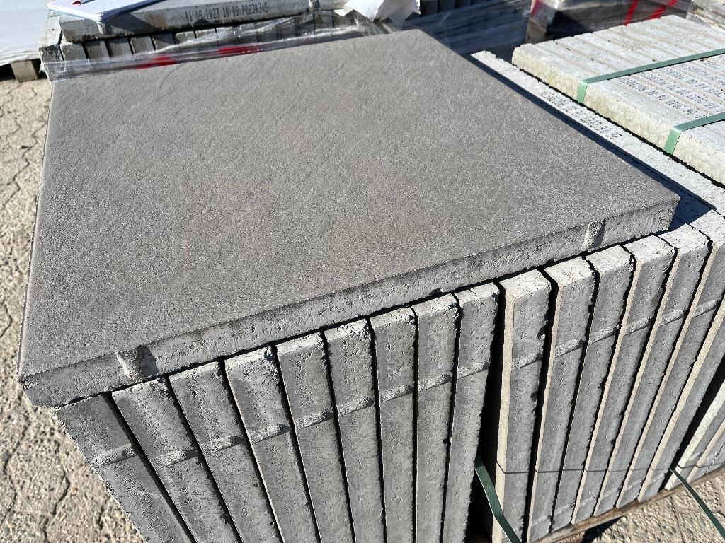 Partijen betontegels OP=OP 60x60x4, Tuin en Terras, Tegels en Klinkers, Nieuw, Terrastegels, Beton, Ophalen