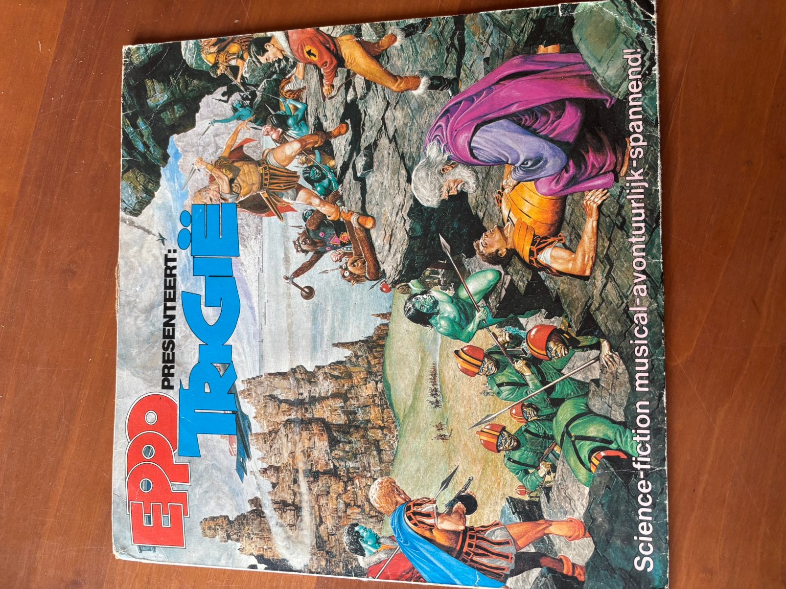 Zeldzame LP - Eppo Presenteert: Trigië (1976), Ophalen of Verzenden, Gebruikt