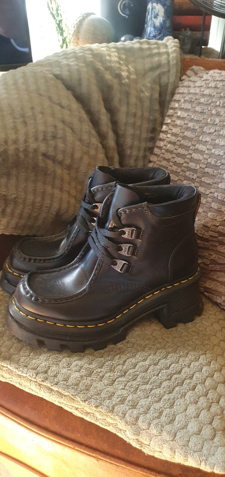 Dr. Martens Corran 3I Boot - Zwart, Maat 39, Zwart, Ophalen of Verzenden, Zo goed als nieuw, Dr. Martens boots