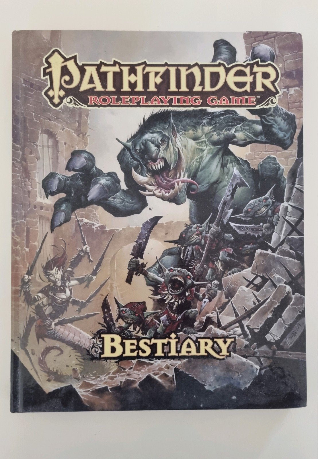 Pathfinder Roleplaying Game - Bestiary, Ophalen of Verzenden, Zo goed als nieuw, Jason Bulmahn