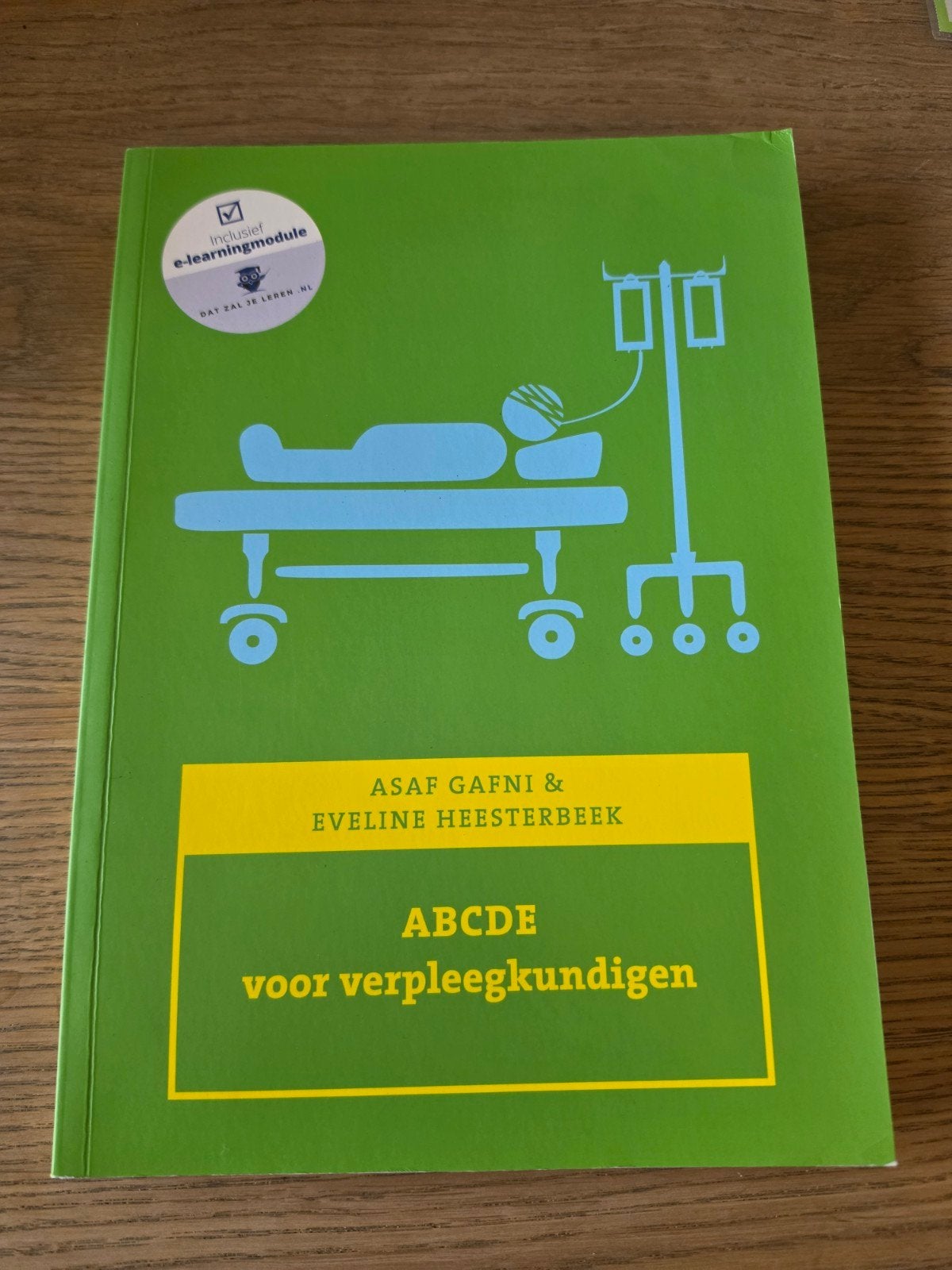ABCDE voor verpleegkundigen - NIEUW, Asaf Gafni & Eveline Heesterbeek, Nieuw, Gamma, HBO