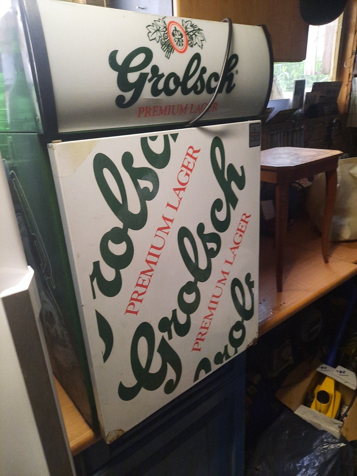Grolsch koelkast - Snelle koeling voor jouw bier!, Minder dan 75 liter, Zonder vriesvak, Gebruikt, 160 cm of meer