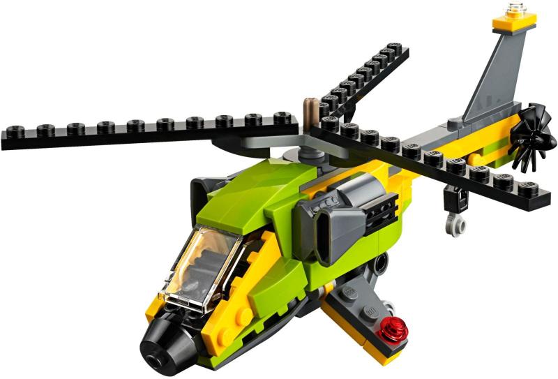 LEGO 31092 Helicopter Adventure, Ophalen, Zo goed als nieuw, Complete set, Lego