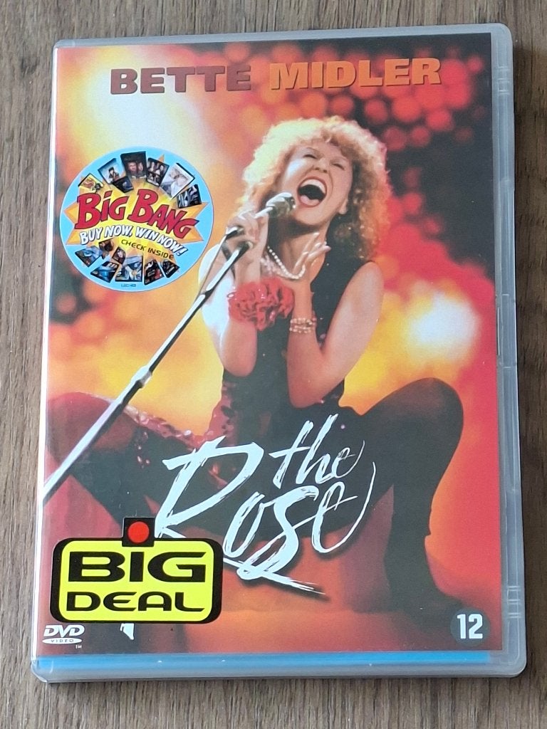bette midler the rose dvd, Vanaf 16 jaar, Ophalen of Verzenden, Zo goed als nieuw