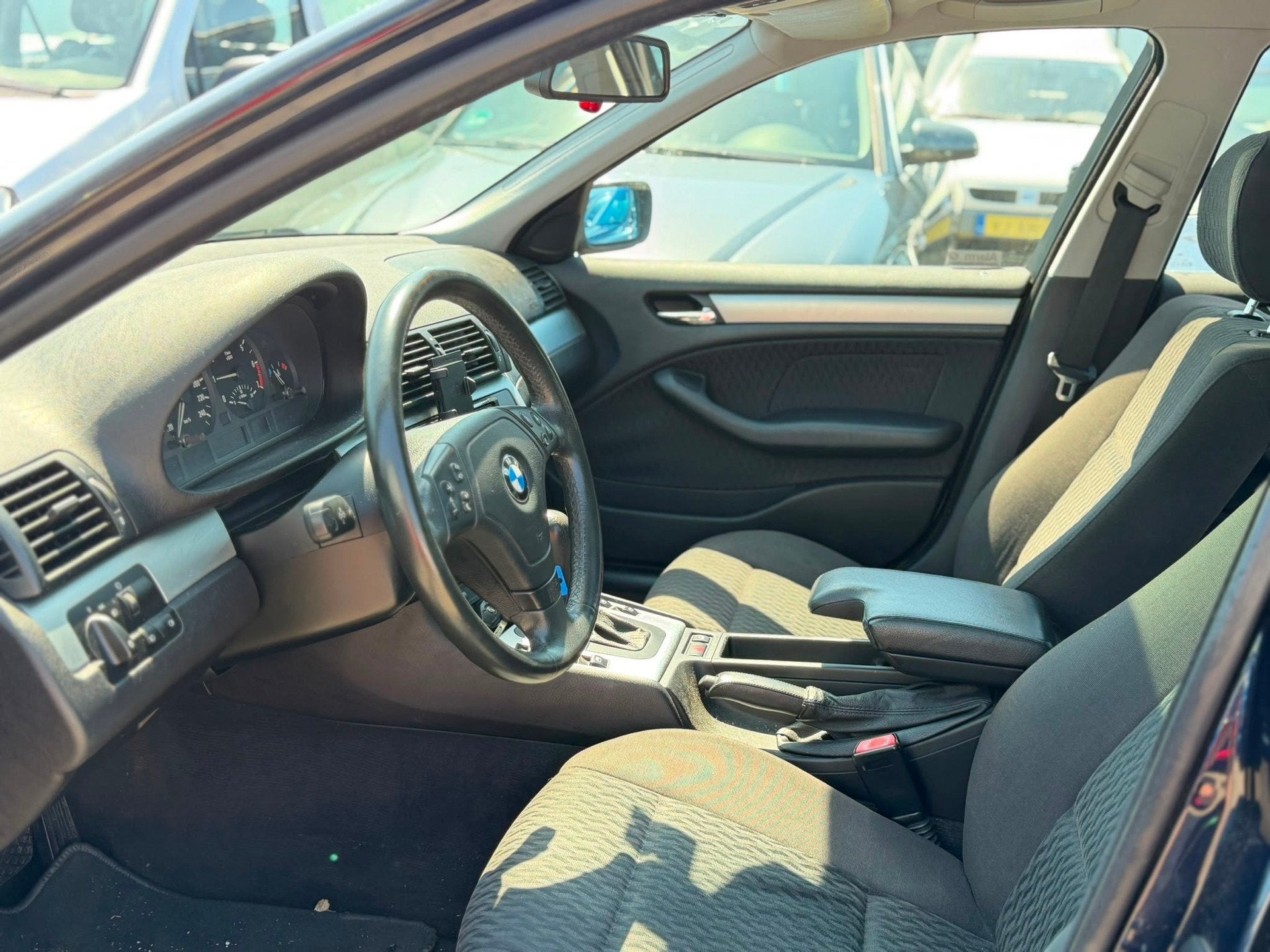 BMW 3-serie Touring 328i Automaat 6-Cilinder Airco, Auto's, BMW, Automaat, Gebruikt, Blauw, 1465 kg