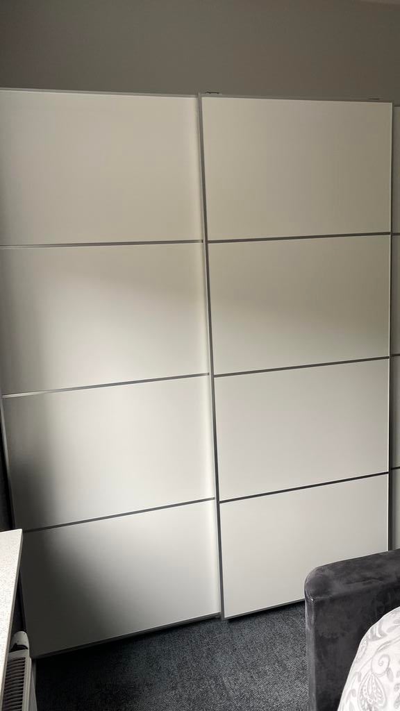 Originele ikea schuifdeuren inclusief rails, Ophalen of Verzenden, Zo goed als nieuw, 200 cm of meer