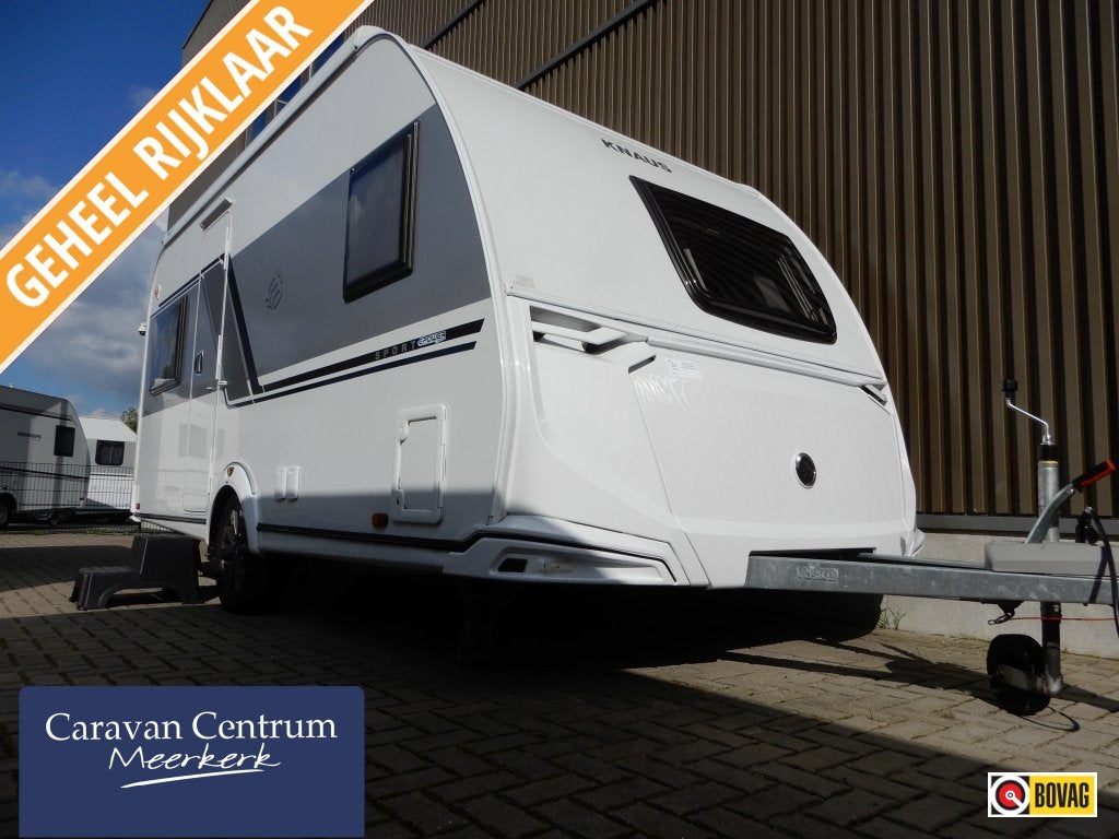 Knaus Sport E-Power Selection 450 FU +Airco +Mover, Caravans en Kamperen, Rondzit, Bedrijf, Overige typen, Tot en met 4