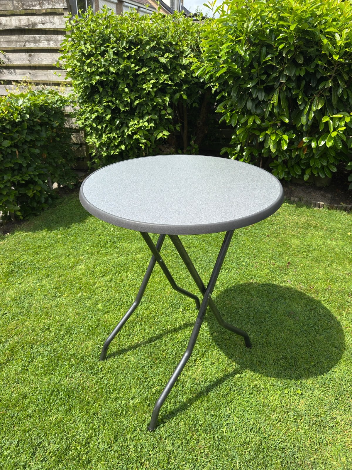 4 Ronde opvouwbare statafels NIEUW - Ideaal voor feestjes!, Ophalen, Nieuw, Rond, Metaal