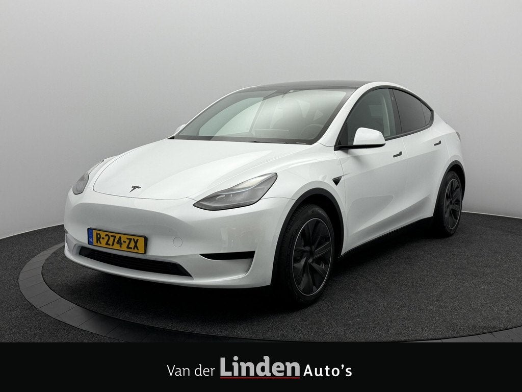 Tesla Model Y RWD 58 kWh SOH 94,6% | Afneembare Trekhaak | W, Achterwielaandrijving, Gebruikt, Zwart, 347 pk