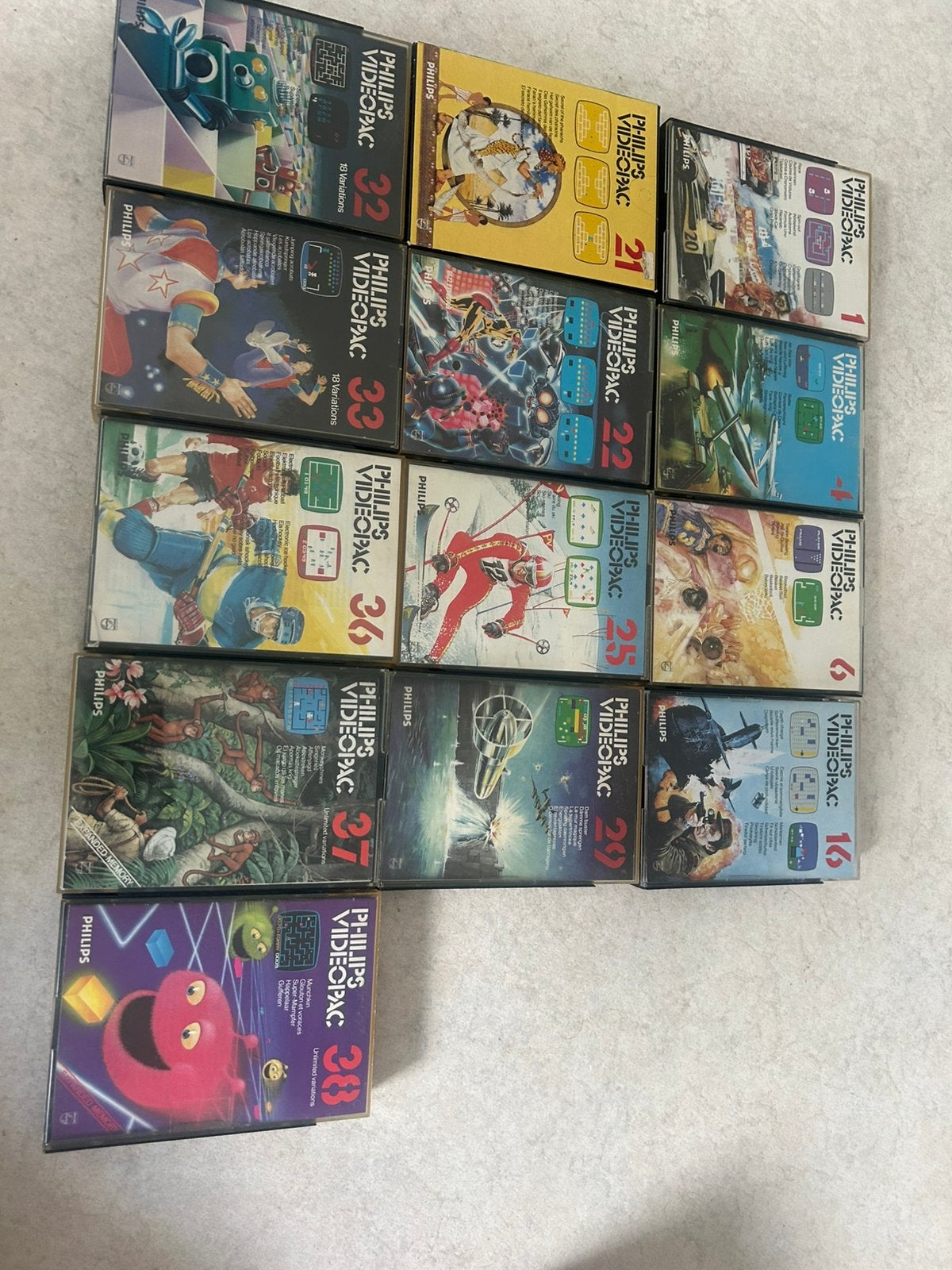 Superveel videopac g7000 spellen, Cd's en Dvd's, Alle leeftijden, Ophalen of Verzenden, Zo goed als nieuw, Overige typen