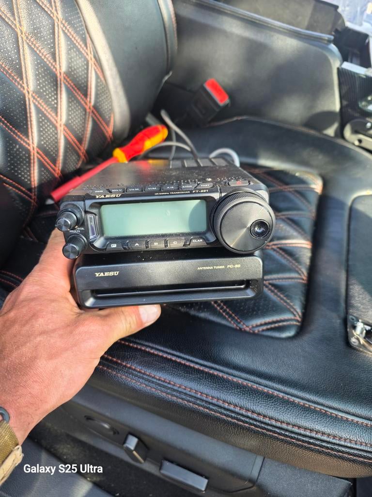 Yaesu FT-891 + FC-50 HF/50MHz Transceiver met Antenne, Telecommunicatie, Zenders en Ontvangers, Ophalen of Verzenden, Zo goed als nieuw