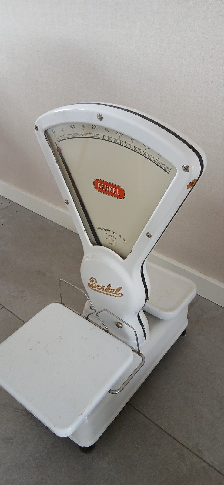 berkel weegschaal, Witgoed en Apparatuur, Ophalen, 1 tot 500 gram, Minder dan 10 kg