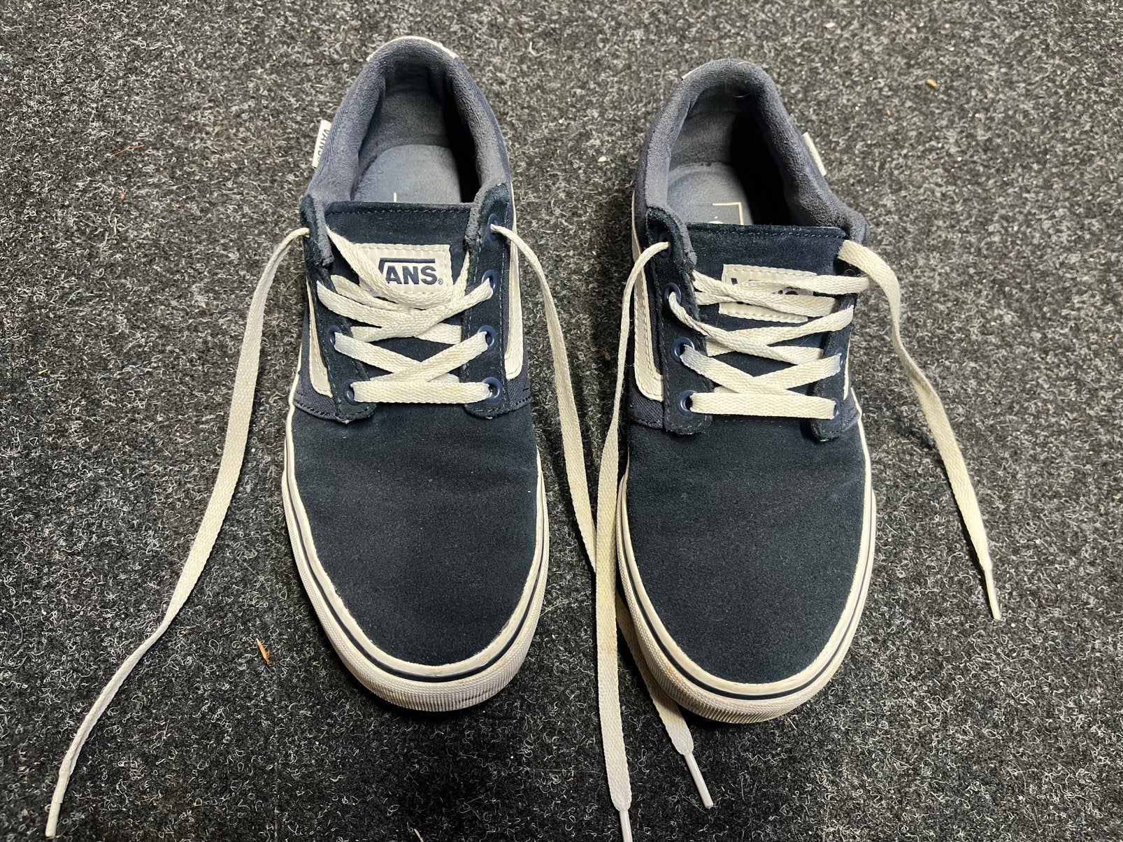 VANS schoenen/sneakers/Donkerblauw/mt 40/weinig gedragen, Ophalen of Verzenden, Zo goed als nieuw, Blauw