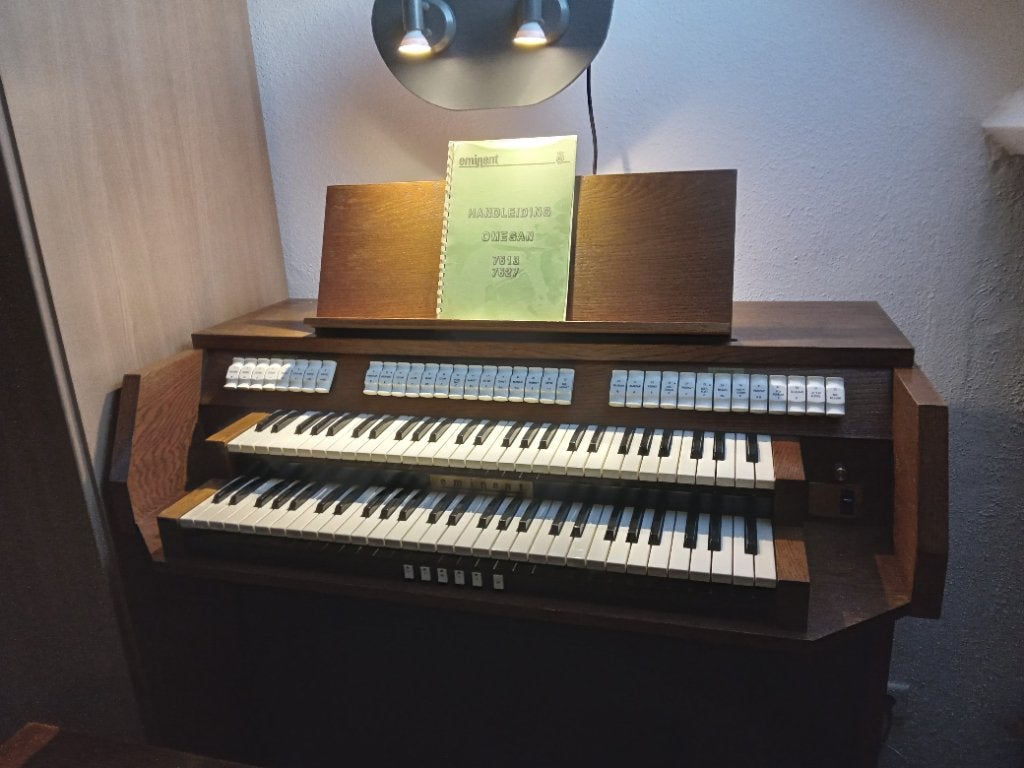 Orgel Eminent Omegan 7627, Ophalen, Gebruikt, 2 klavieren, Orgel