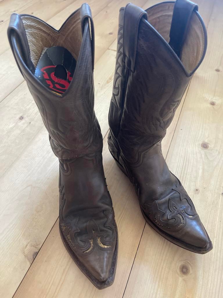 Sendra bruine cowboylaarzen met slangenprint details, Kleding | Heren, Ophalen of Verzenden, Gedragen, Bruin, Boots