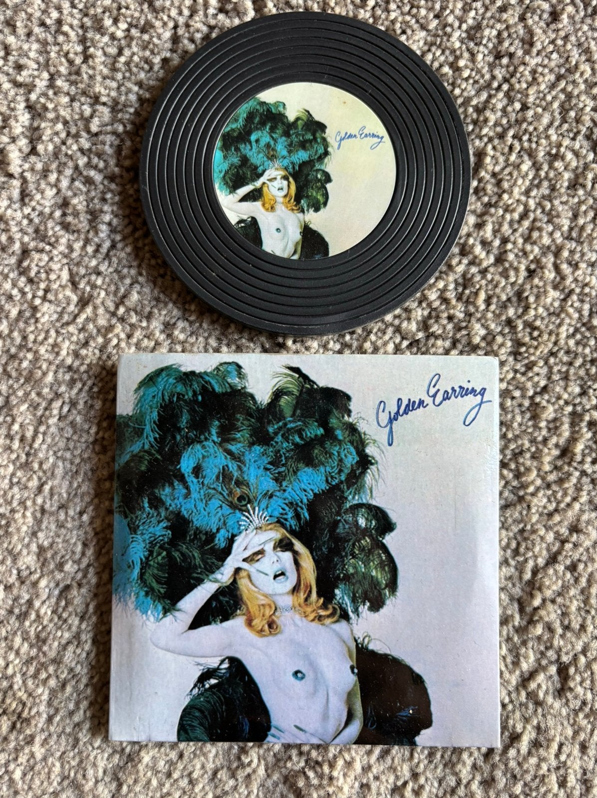 Golden Earring - Moontan onderzetter (nieuw!), Ophalen of Verzenden, Nieuw, Gebruiksvoorwerp