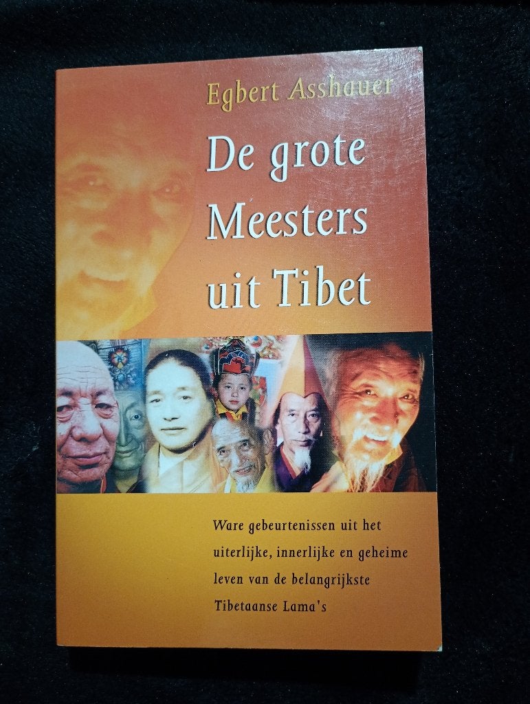 Egbert Asshauer, De grote Meesters uit Tibet, Boeken, Ophalen of Verzenden, Gelezen, Spiritualiteit algemeen, Achtergrond en Informatie