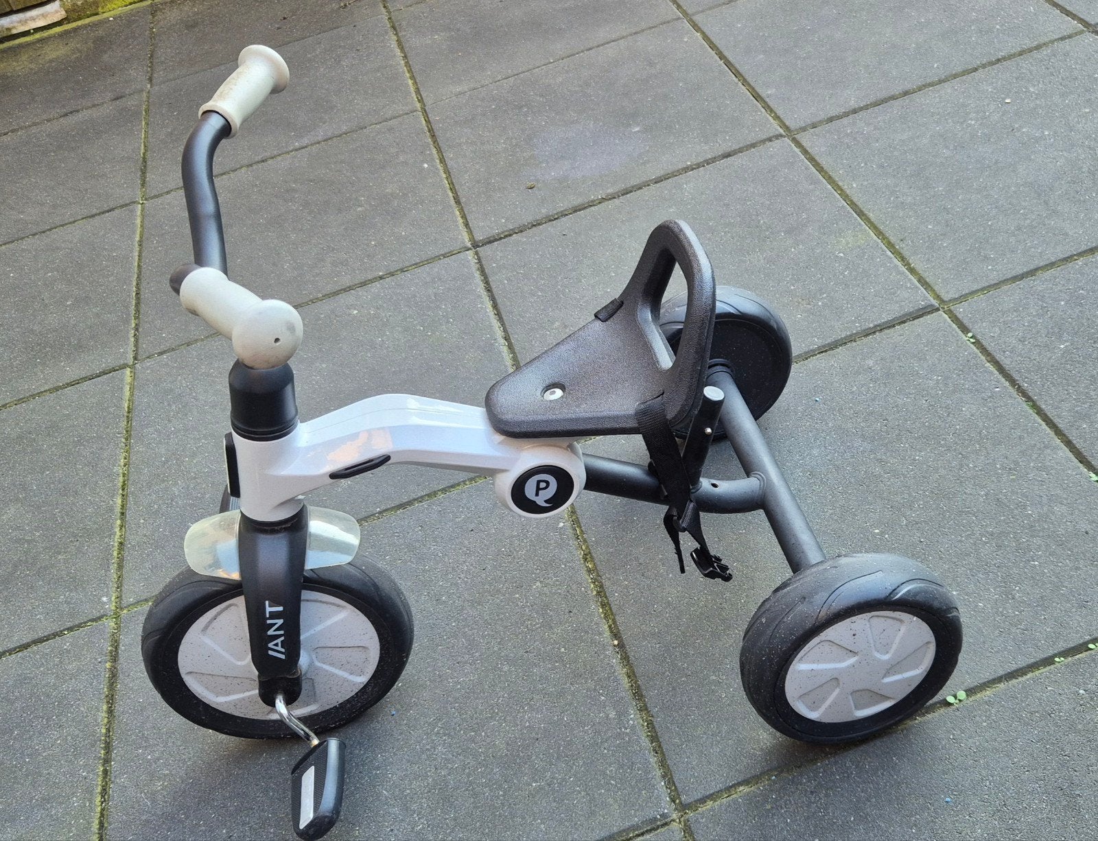 Gebruikte driewieler - fietst goed, mist duwstang, Ophalen, Gebruikt